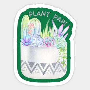 Plant Papi Sticker